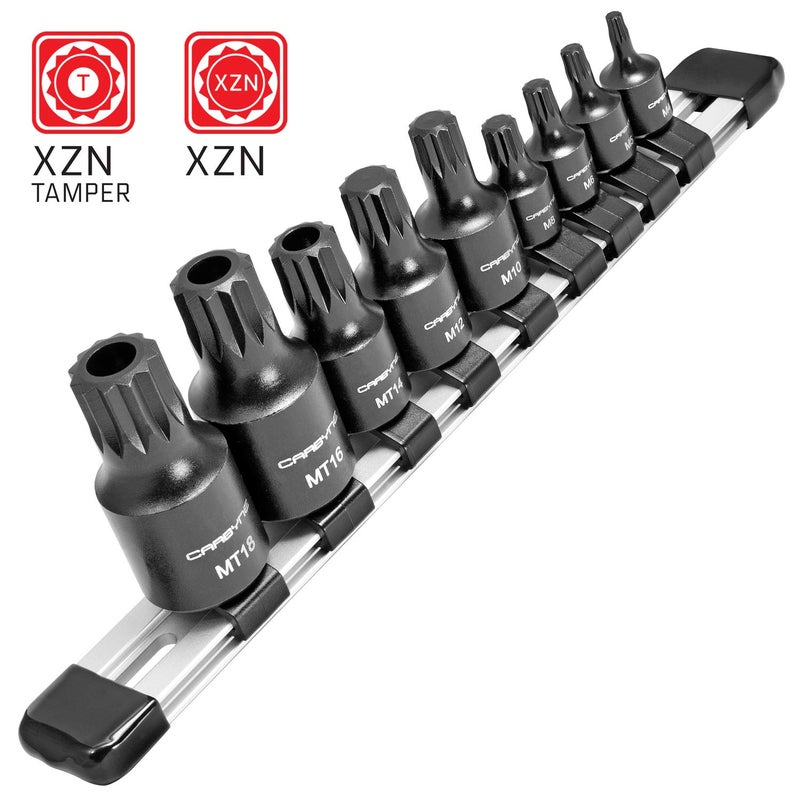 CARBYNE 9-Piece XZN Triple Square Bit Impact Socket Set, 12 Point, 4mm to 18mm | Chrome Molybdenum Steel â€¢ From a Family-Run Tool Company Based in the U.S.A. - Image 2